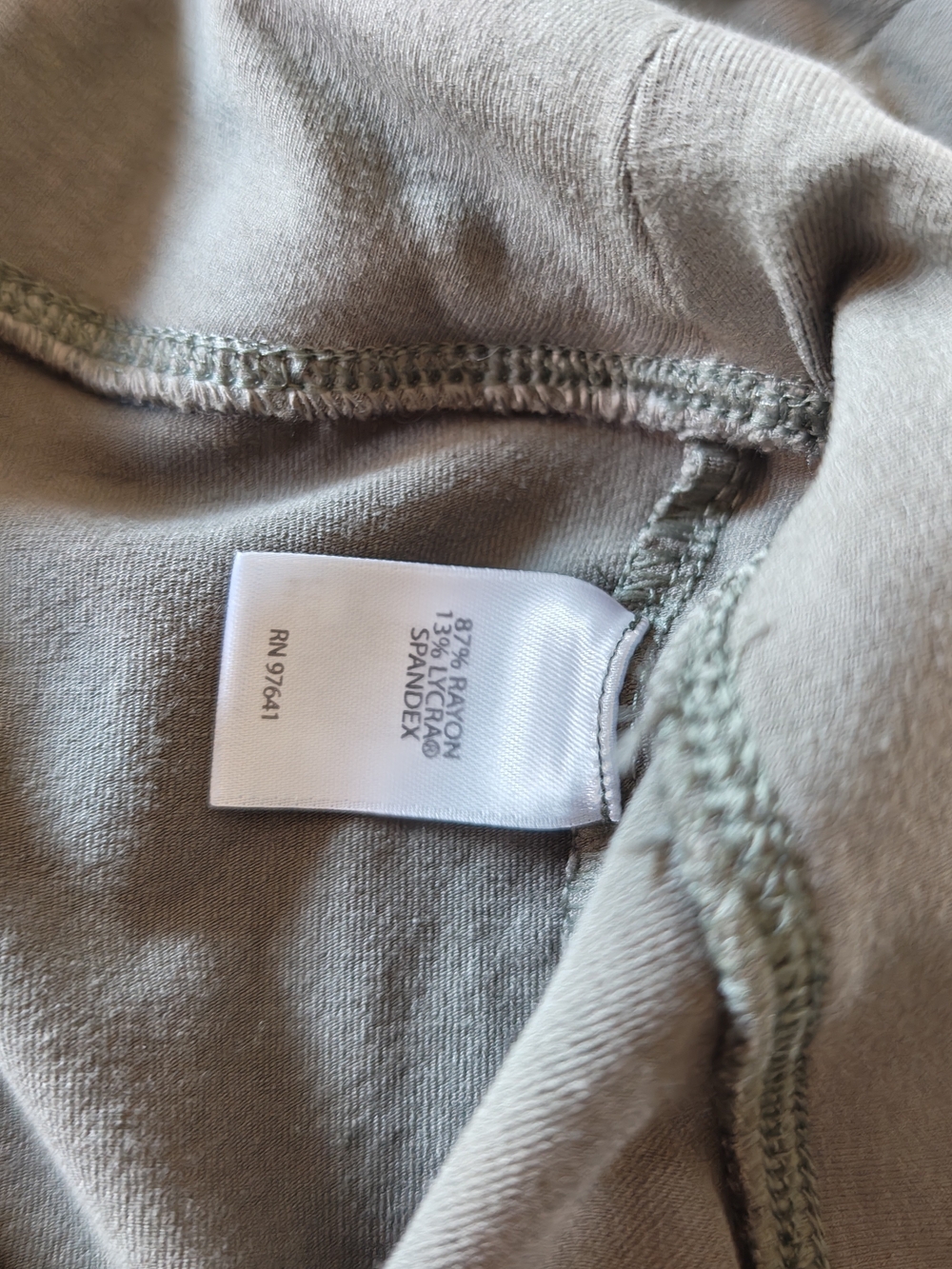 J. Jill Stretch High-Rise Leggings in Taupe Gray - Picture 4 of 9
